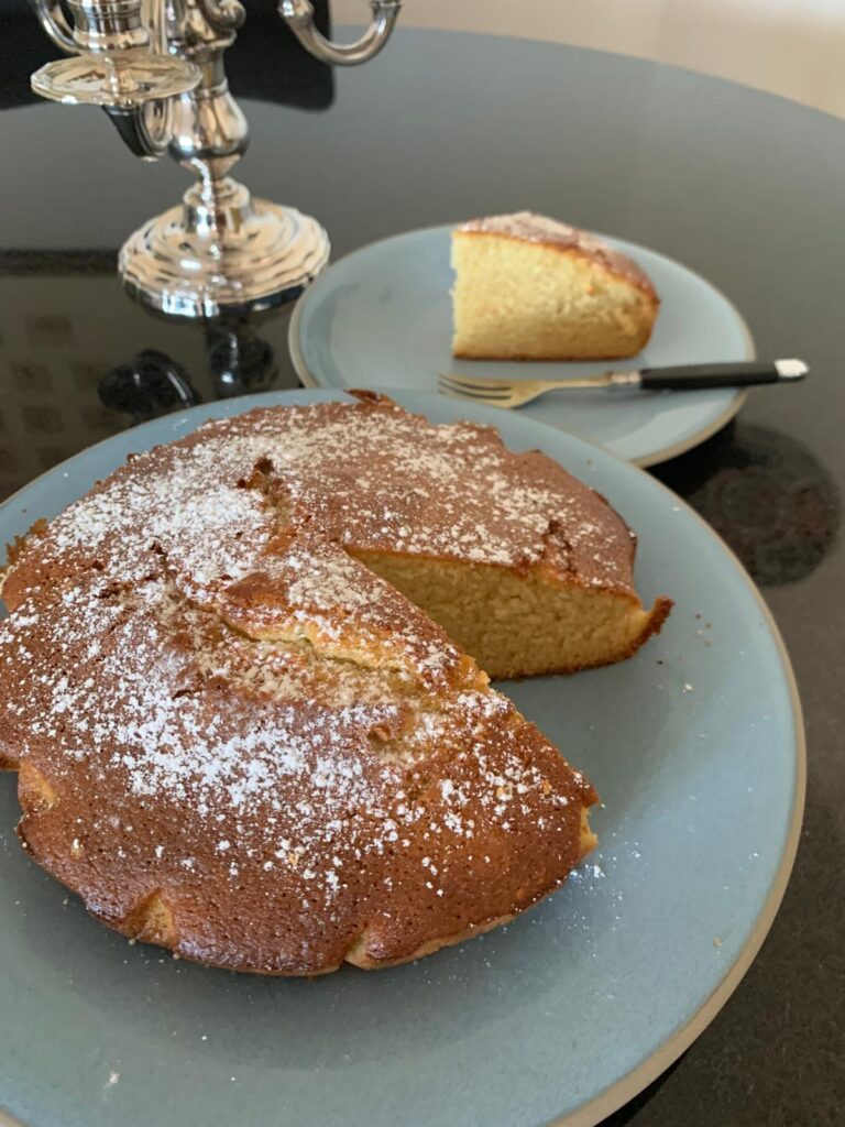 Gateau au lait d'amande